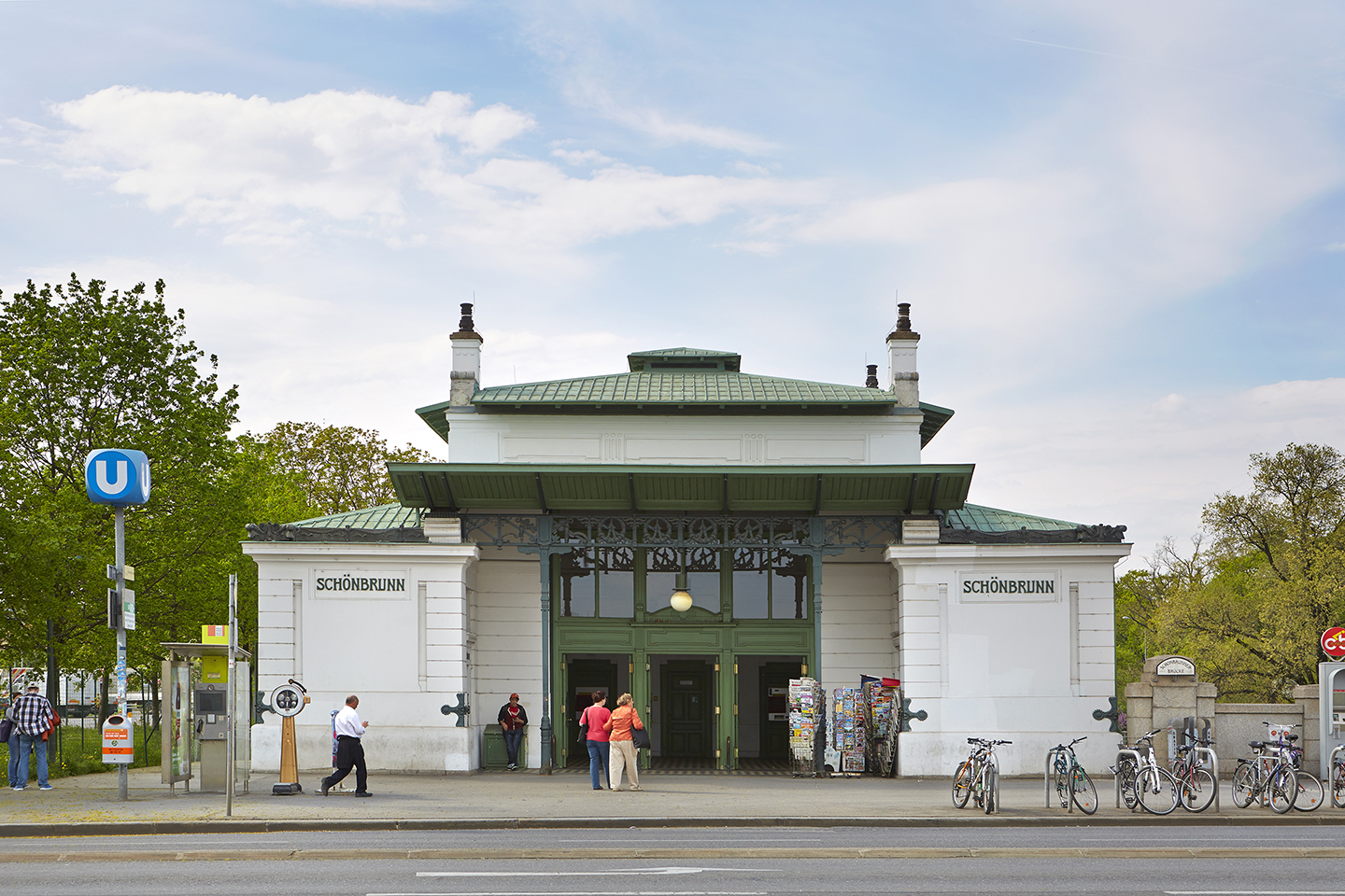 U4 Station Schönbrunn — Otto-Wagner-Pavillon